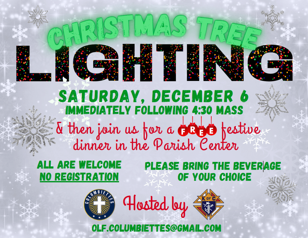 Christmas Tree Lighting!